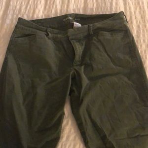 Green Pixie Pants